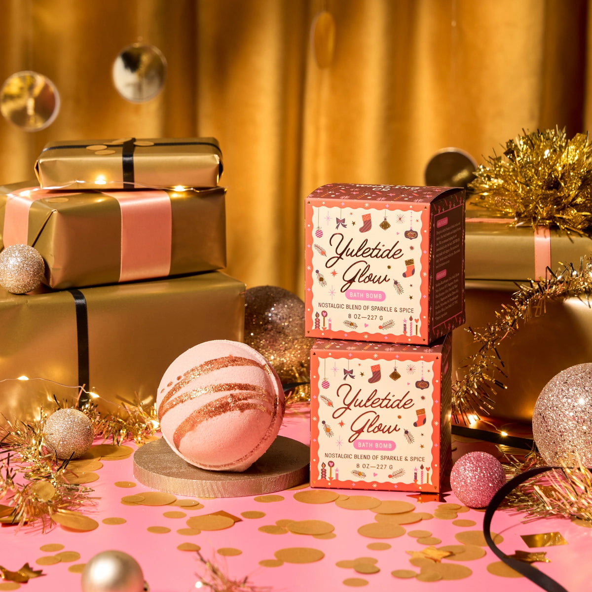 Yuletide Glow Bath Bomb