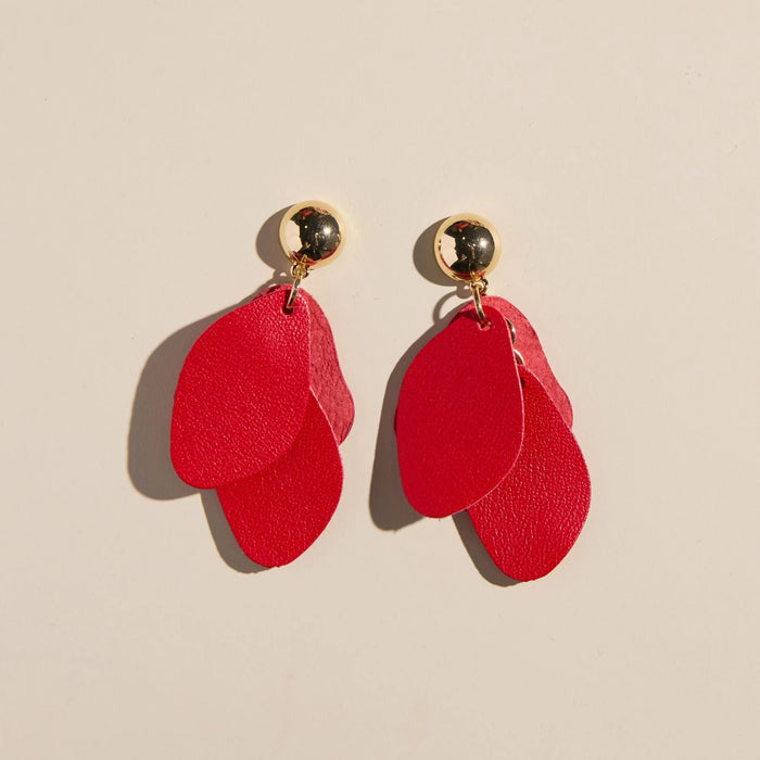 Nickel & Suede Pomegranate Weston - Gold