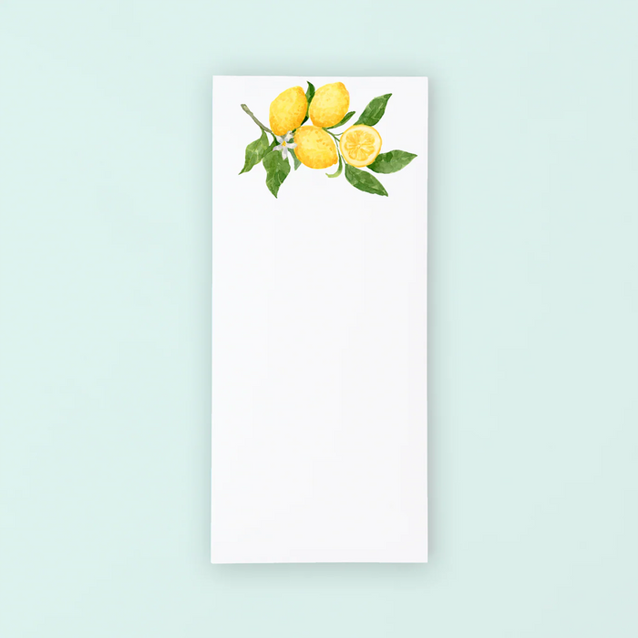Lemon Branch Lists Notepad