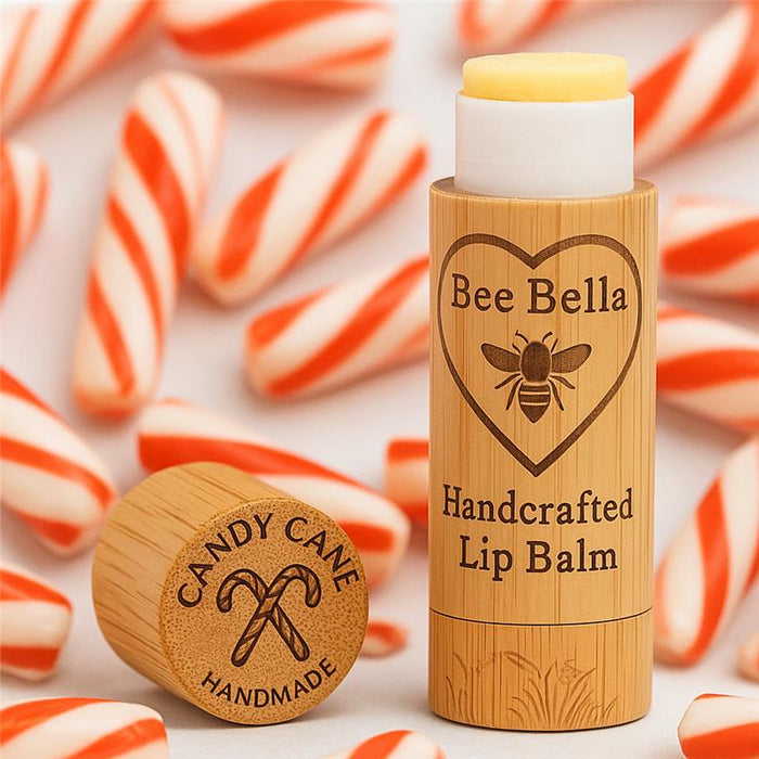 Bee Bella Candy Cane Lip Balm