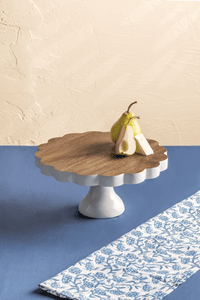 Scalloped Pedestal Server