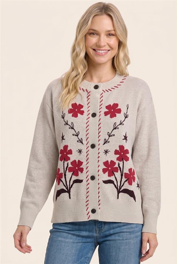 Everly Floral Cardigan