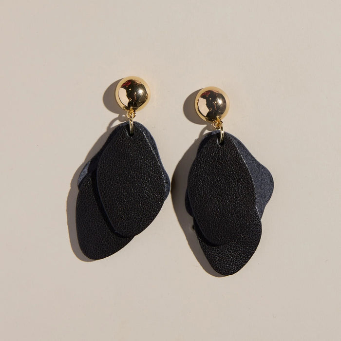 Nickel & Suede Black Weston - Gold
