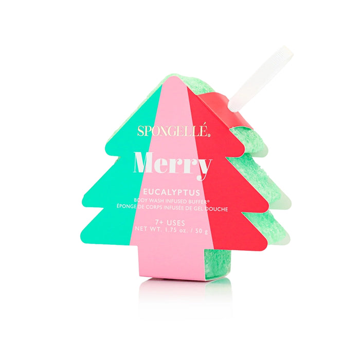 Spongellé Holiday Tree Buffer Christmas Gifts