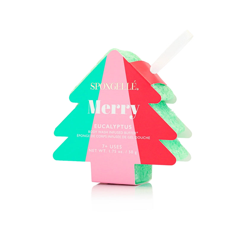 Spongellé Holiday Tree Buffer Christmas Gifts