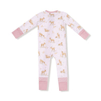 Angel Dear Little Fawn 2 Way Zipper Romper