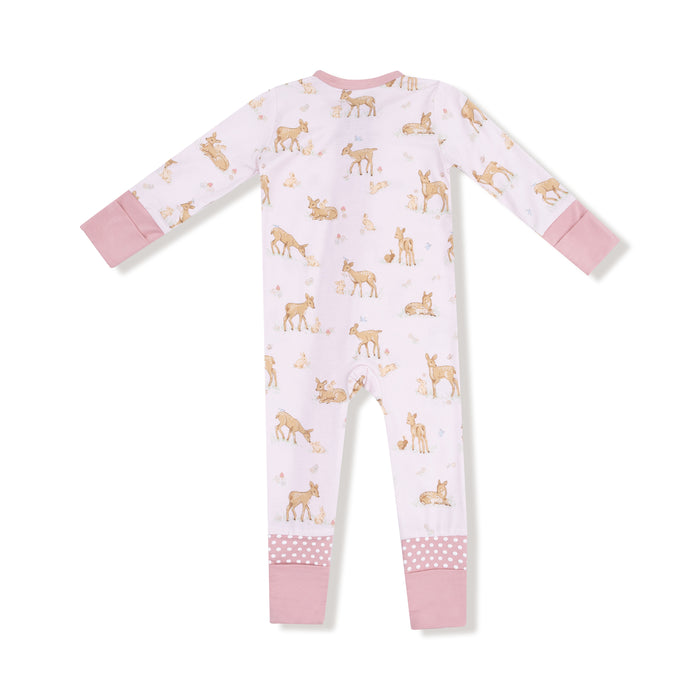 Angel Dear Little Fawn 2 Way Zipper Romper