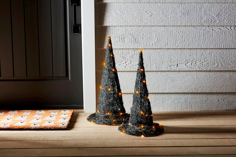 Light-Up Witch Hat Set