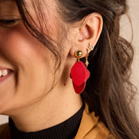 Nickel & Suede Pomegranate Weston - Gold