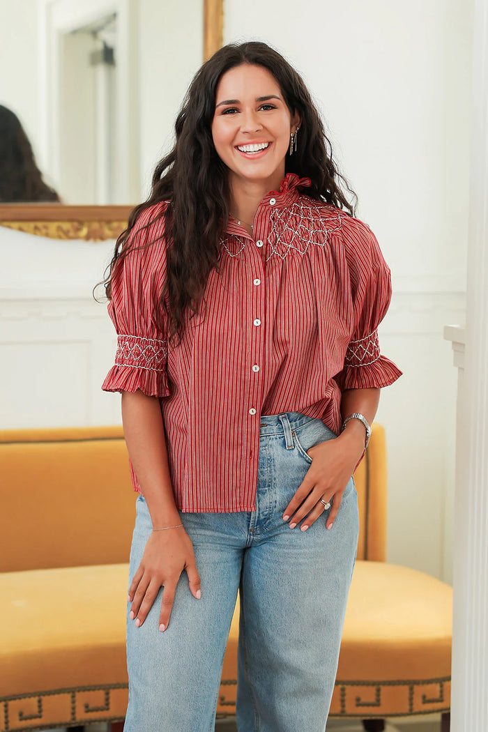Oh My Stars The Kate Top - Red
