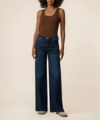 Kut From The Kloth Maya High Rise Fab Ab Wide Leg Regular Hem