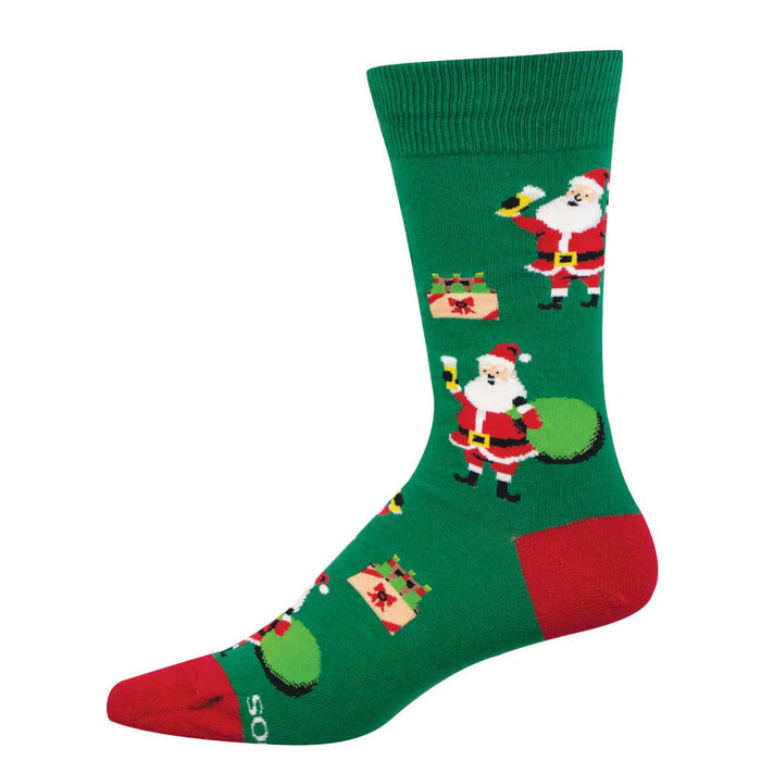 Socksmith Santa’s Thirsty Men’s Socks