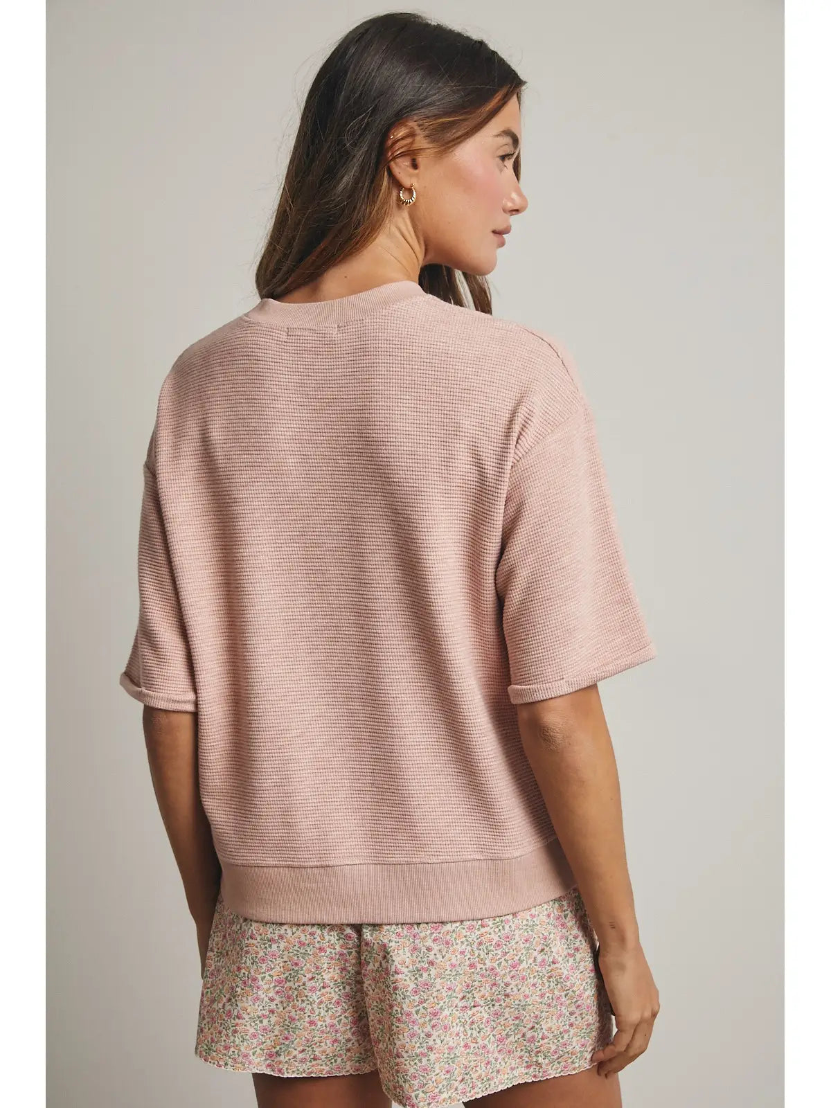 Rosie Waffle Knit Tee