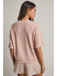 Rosie Waffle Knit Tee