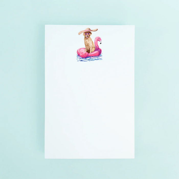 Pool Dog Notepad