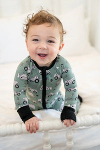 Boosh Baby Costruction Zippy Onesie