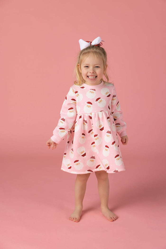Santa Sweatshirt Dress