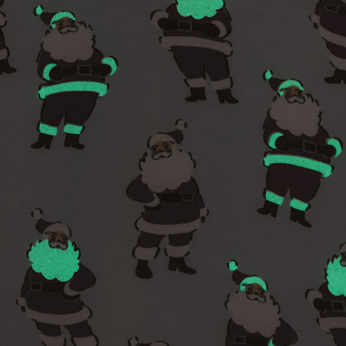 Pink Glow Santa Pj Set