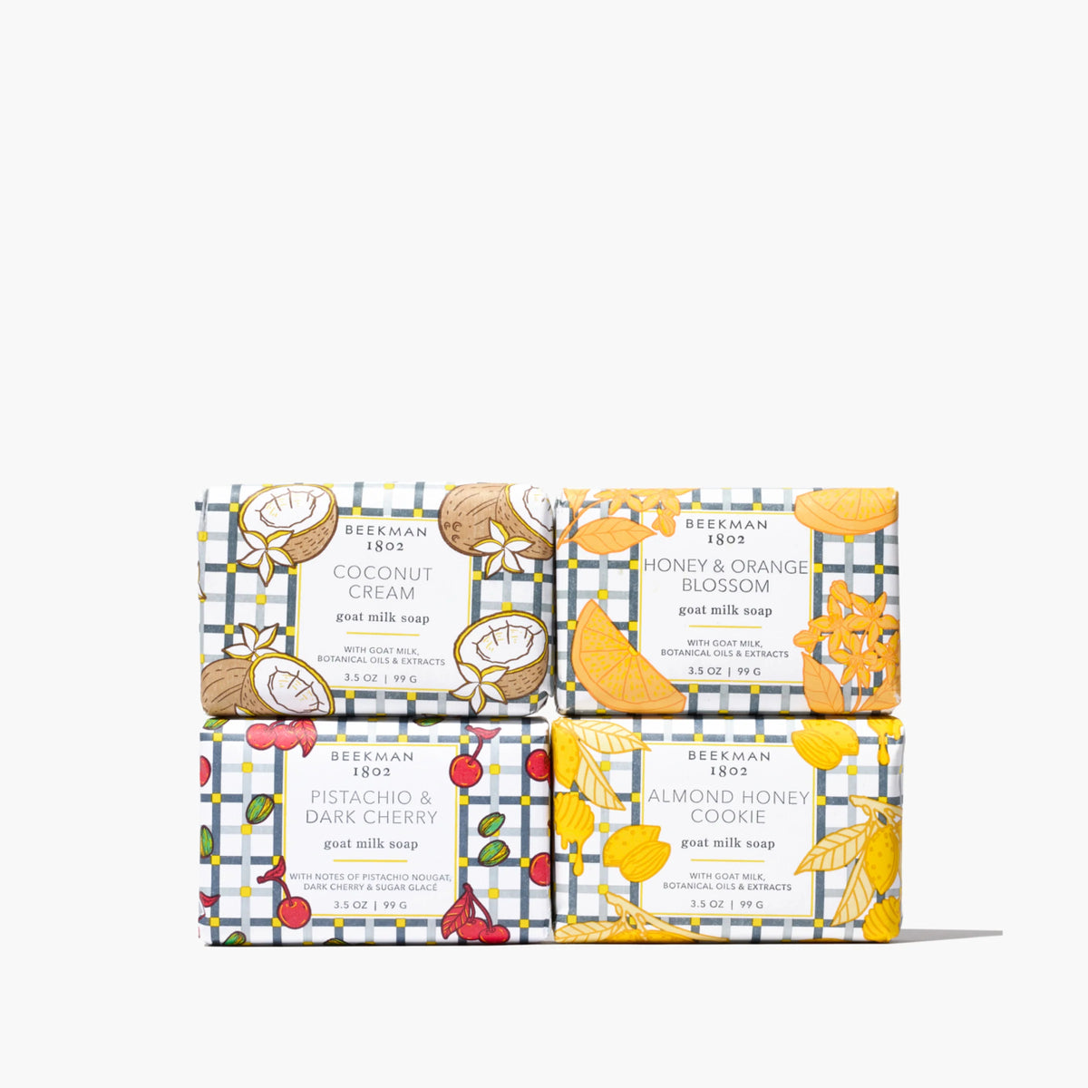 Beekman 4-Piece Travel-Sized Bar Soap Gift Set