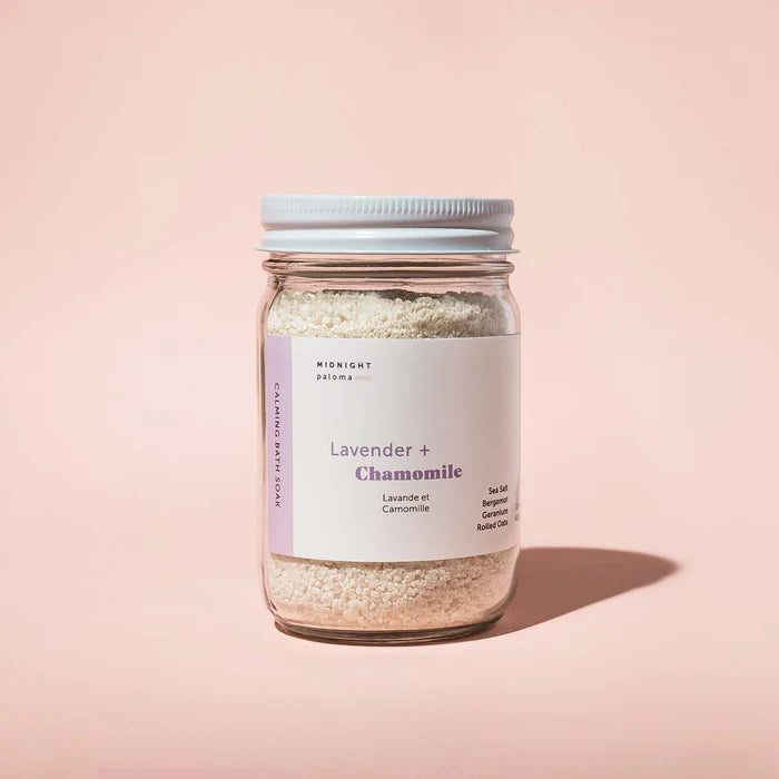 Lavender + Chamomile Bath Soak- 4oz