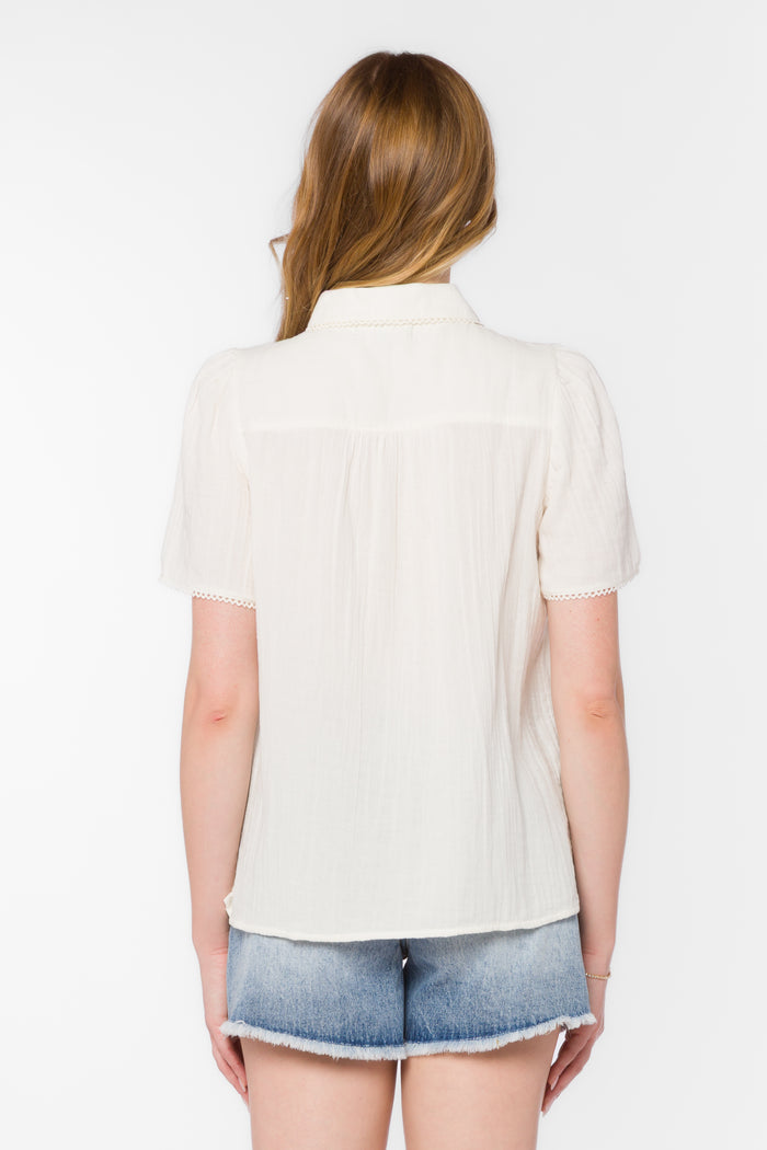 Nadette White Top