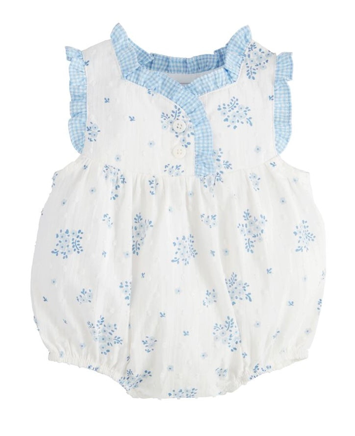 White Floral Baby Bubble