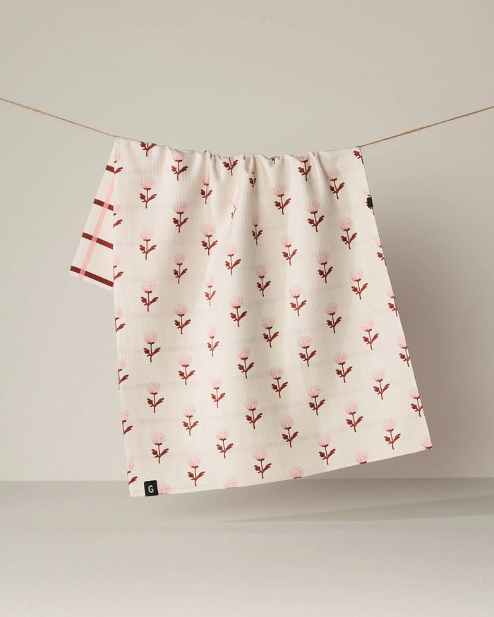 Geometry Fleur Luxe Kitchen Towel