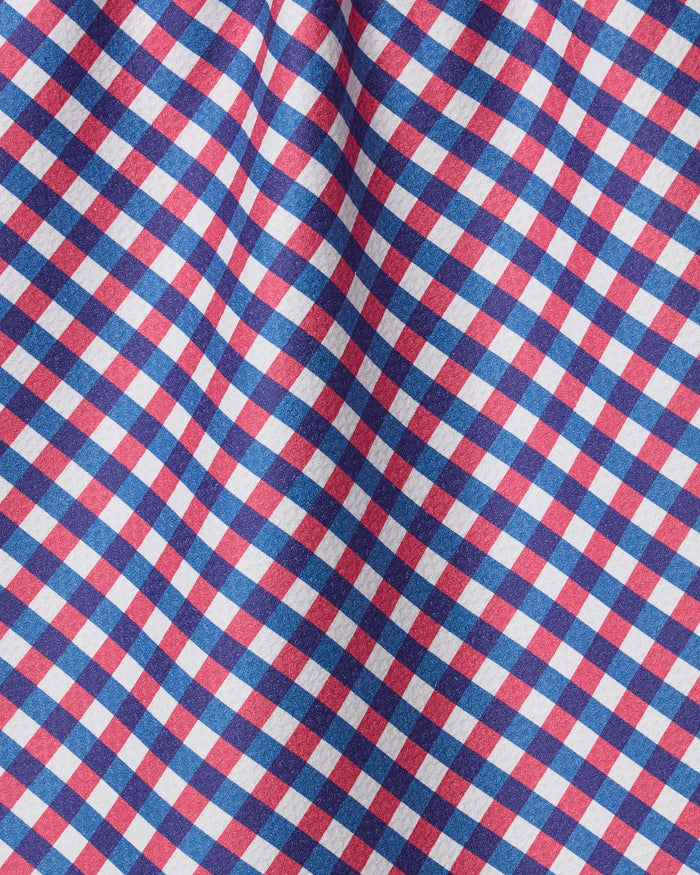 Geometry Heritage Check Tea Towel
