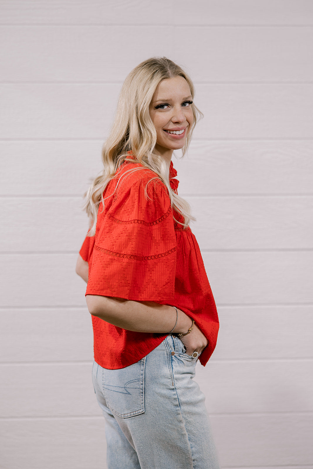 Paige Top - Red by Oh My Stars