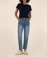 Kut From The Kloth Kit High Rise Baggy Ankle Straight Leg