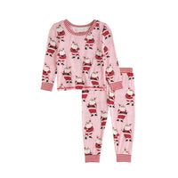Pink Glow Santa Pj Set
