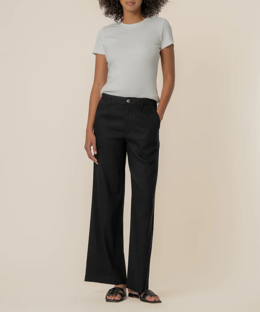 Kut From the Kloth Meg Wide Leg Trouser - Black