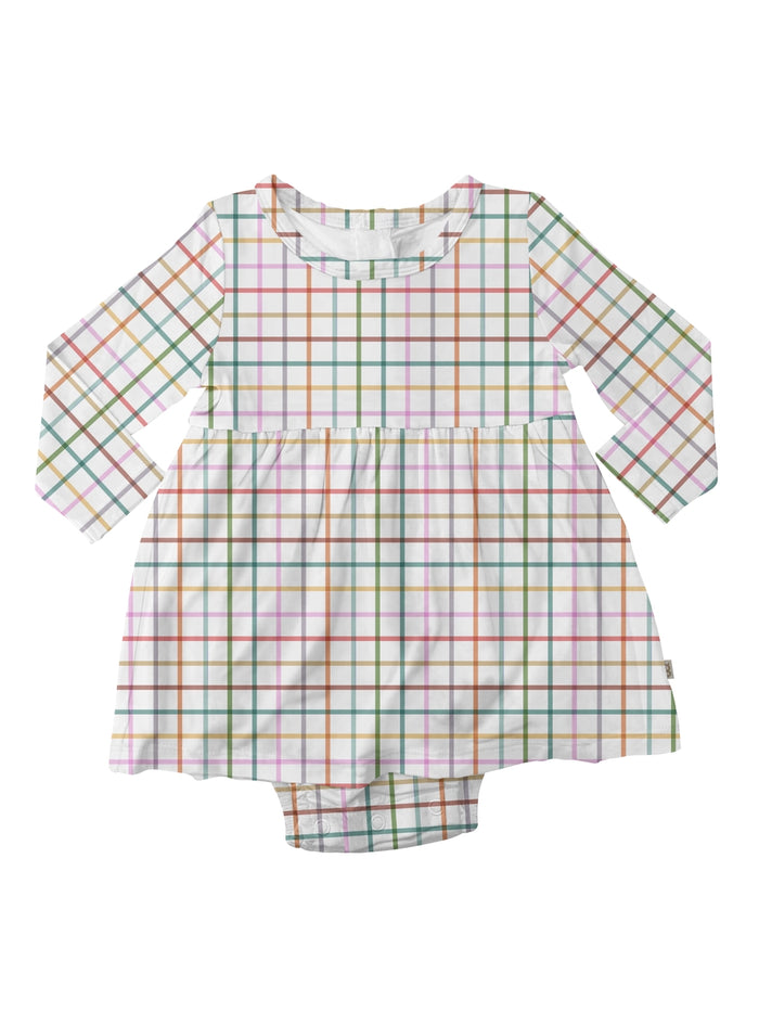 Goosies Aj Plaid - Bodysuit Dress