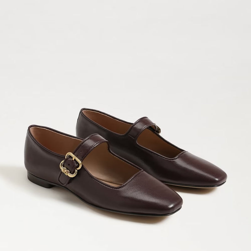 Sam Edelman Michaela Mary Jane Flat - Brown