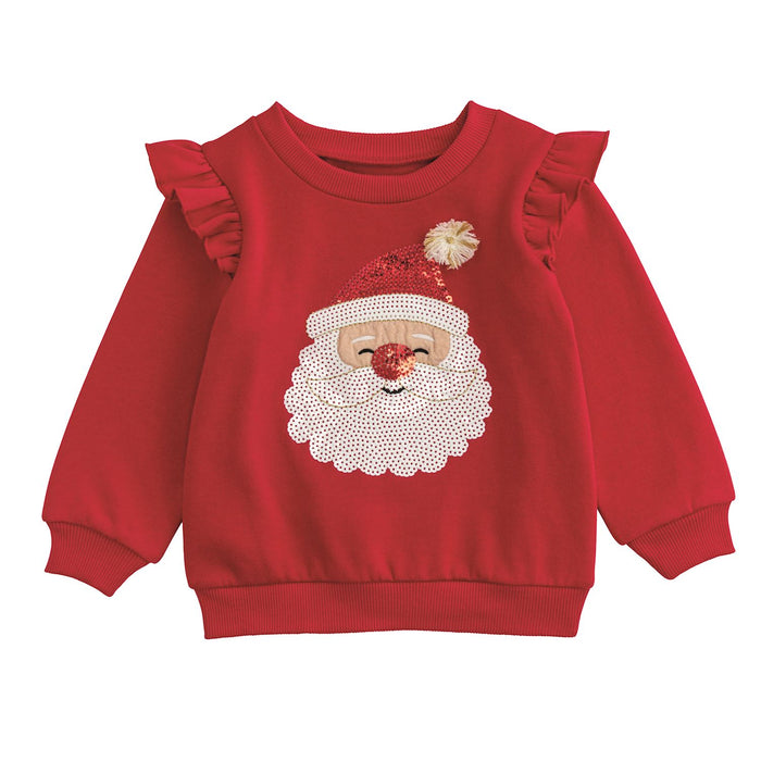 Santa Sequin Sweatshirt