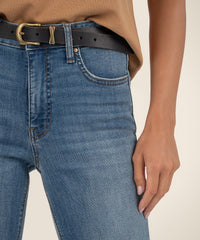 Kut from the Kloth Stella High Rise Fab Flare w/ Raw Hem