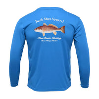 Buck Shot Kids Beachmo Redfish Performance Shirt