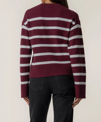 Kut From The Kloth Sam Stripe Sweater Knit