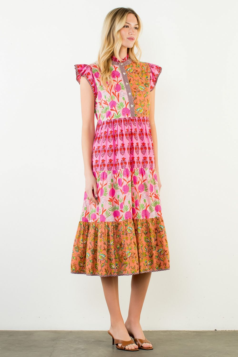 THML Katie Midi Dress
