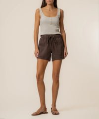 Kut From The Kloth Katana Drawstring Shorts with Porkchop Pockets