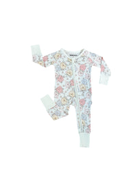 Boosh Baby Blue Pastel Floral Zippy