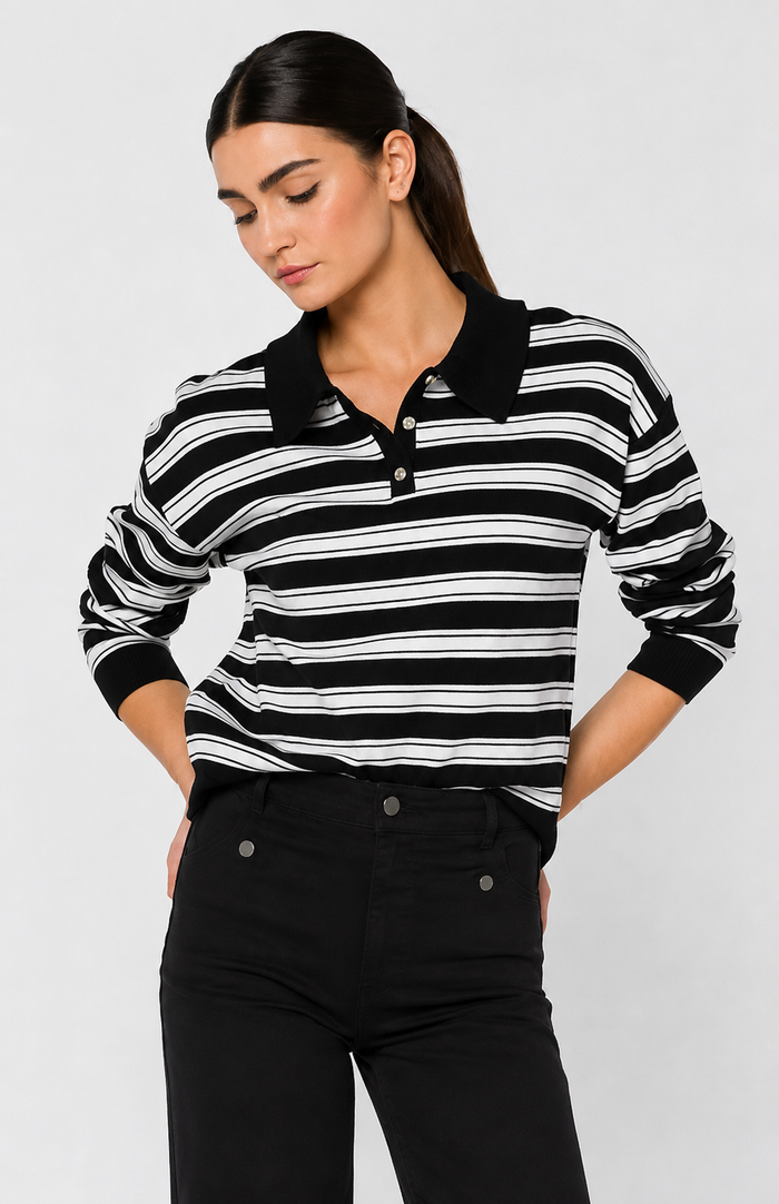 Aubrina Stripe Top