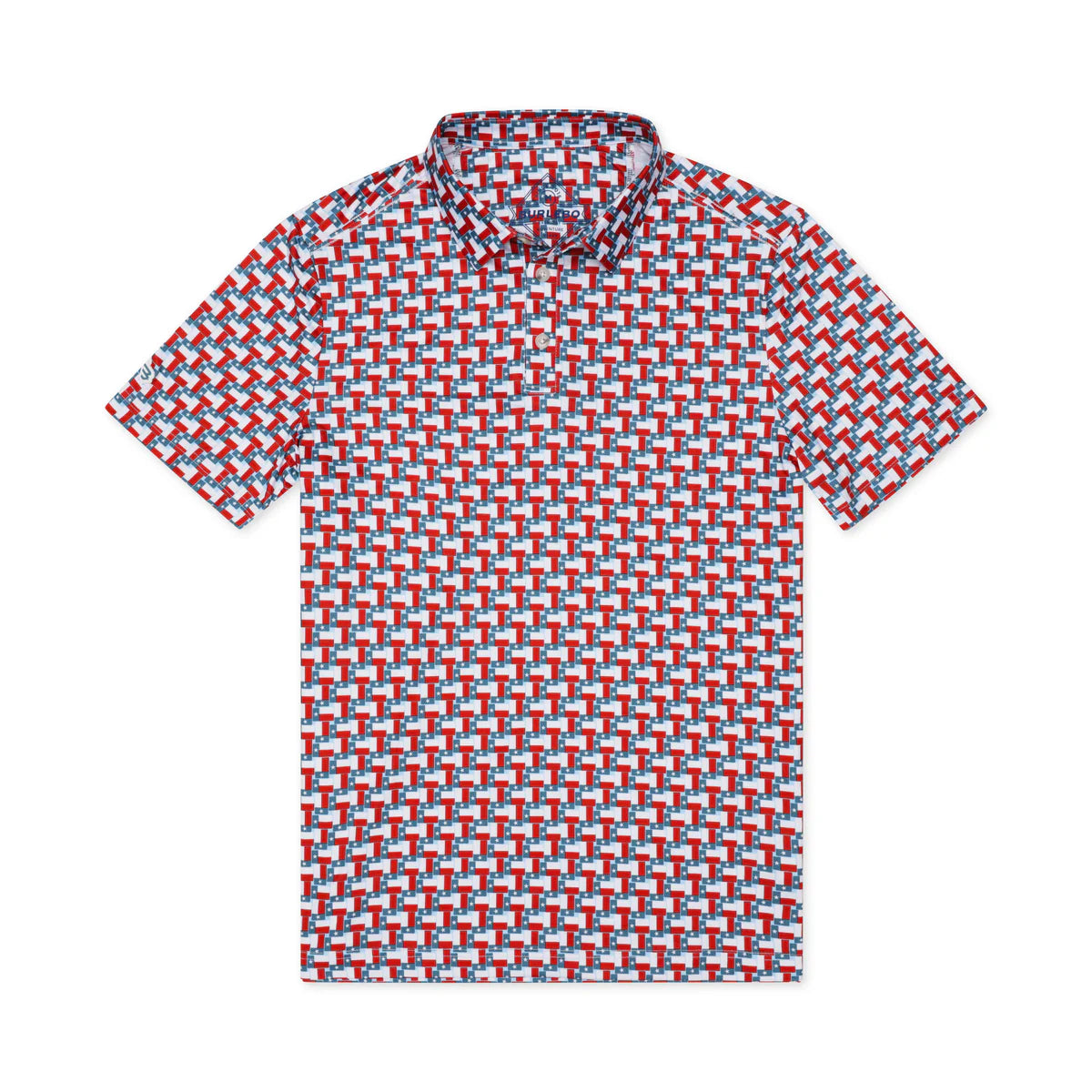 Burlebo Performance Polo - Texas Flag