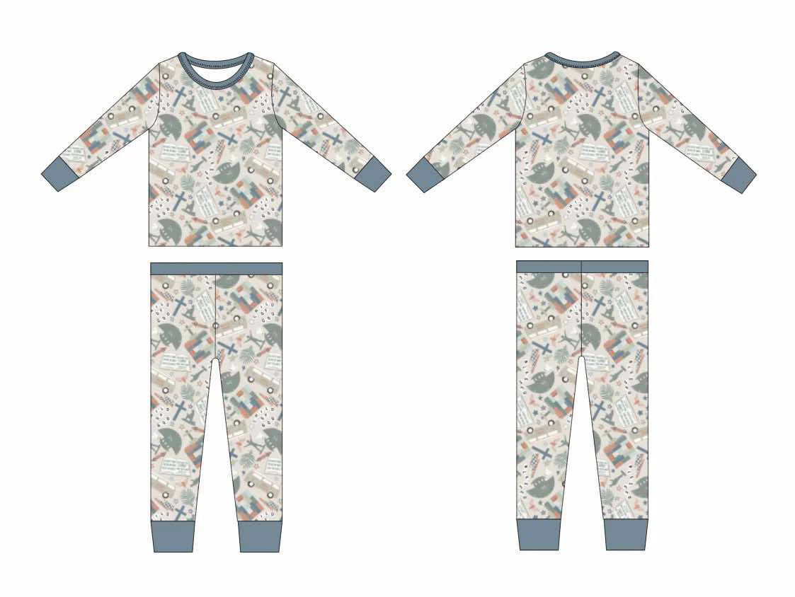 Boosh Baby Child of God Two Piece Pajamas