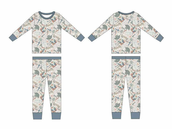 Boosh Baby Child of God Two Piece Pajamas