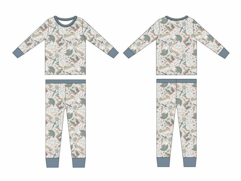 Boosh Baby Child of God Two Piece Pajamas