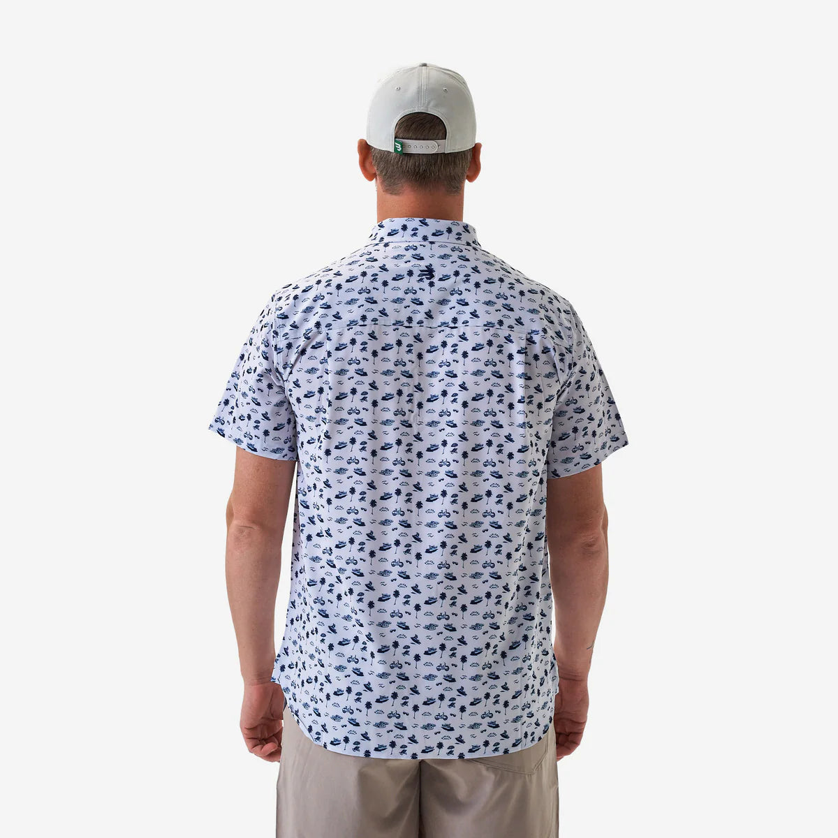 Burlebo On The Water Performance Button Up