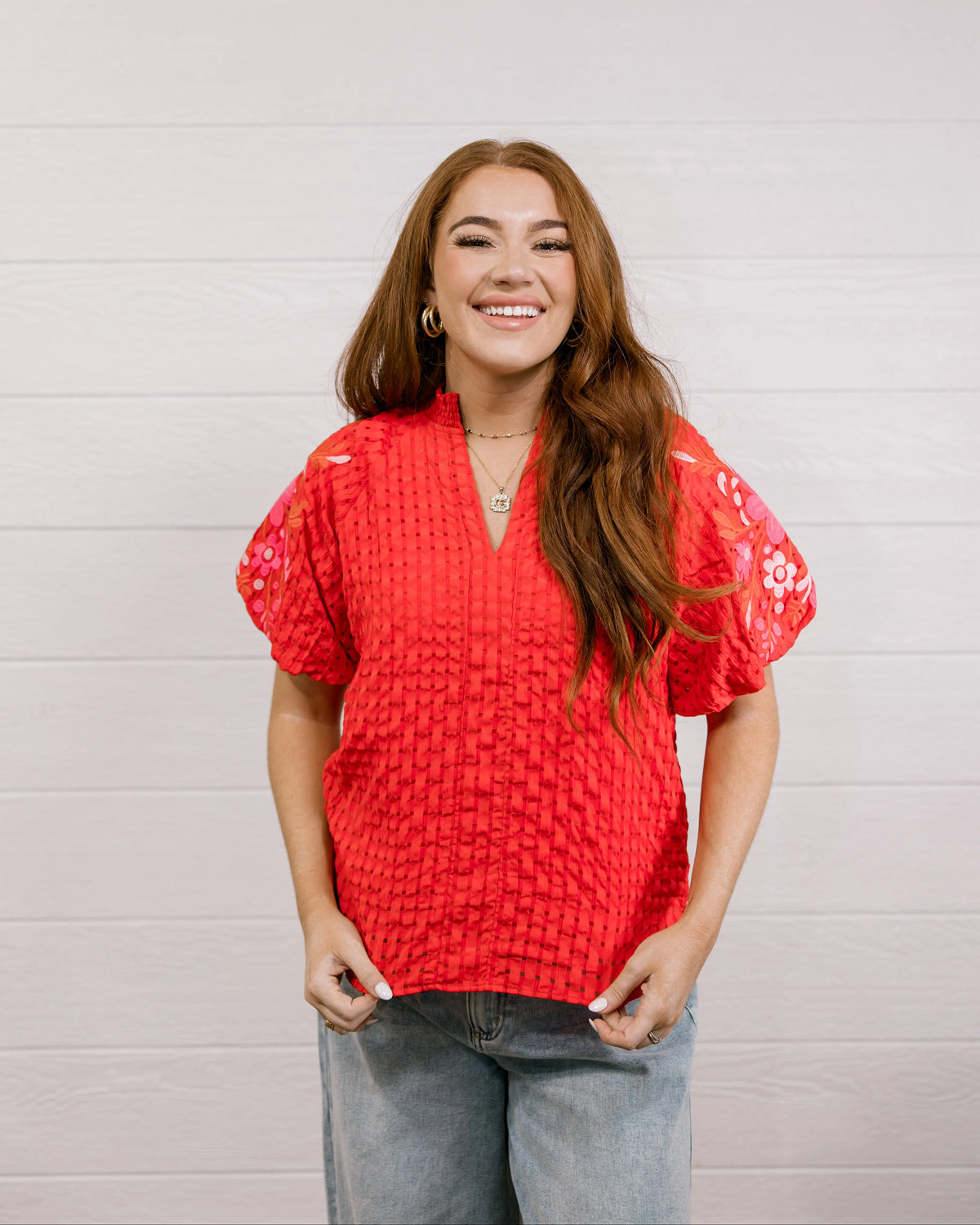Layerz Havannah Top - Red