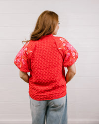 Layerz Havannah Top - Red