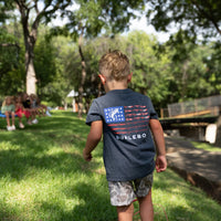 Burlebo Youth Fishing USA SS Tee